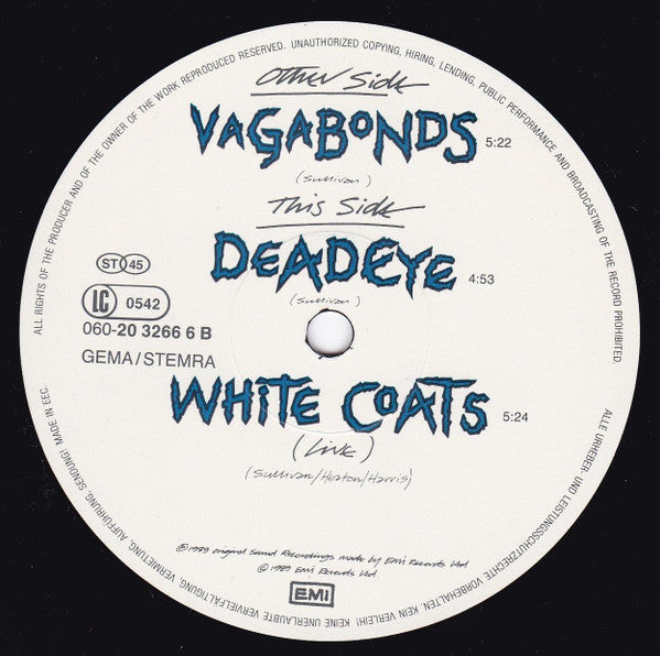 New Model Army : Vagabonds (12",Single,45 RPM)