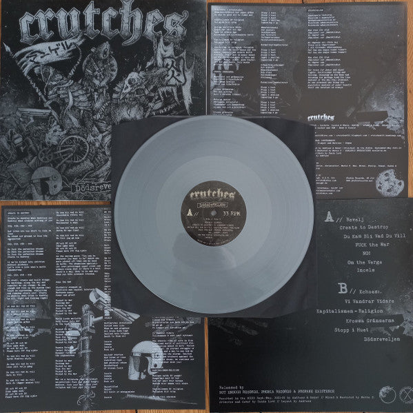 Crutches : Dödsreveljen (LP,Album,Limited Edition)