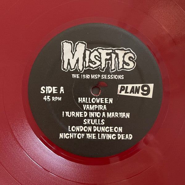 Misfits : The 1980 MSP Sessions (12",45 RPM,Unofficial Release)