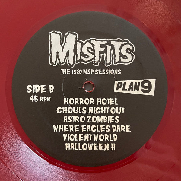 Misfits : The 1980 MSP Sessions (12",45 RPM,Unofficial Release)