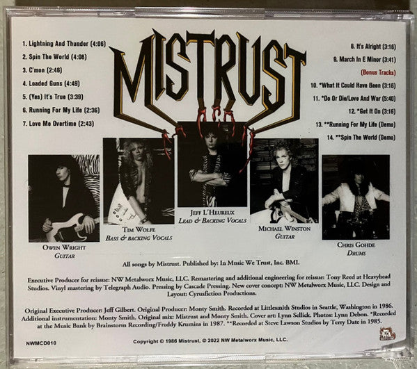 Mistrust (2) : Spin The World: The Expanded Edition (Limited Edition,Reissue,Remastered)