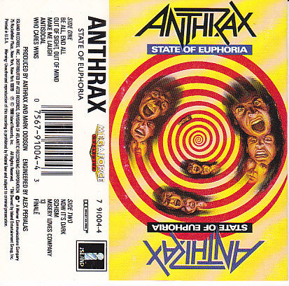 Anthrax : State Of Euphoria (Album)