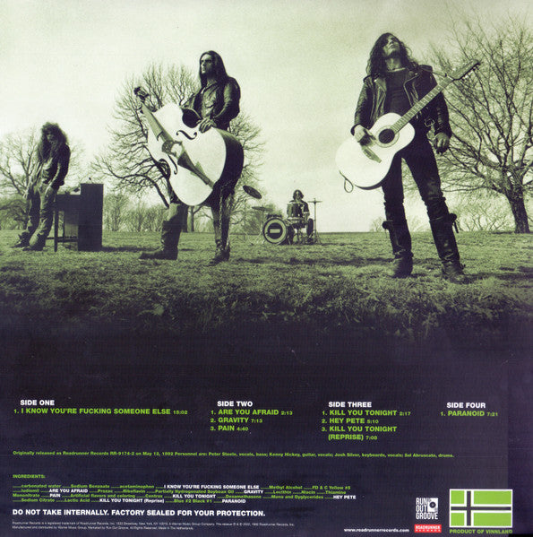 Type O Negative : The Origin Of The Feces (Not Live At Brighton Beach) (LP,Album,Limited Edition,Reissue,Remastered,Repress)