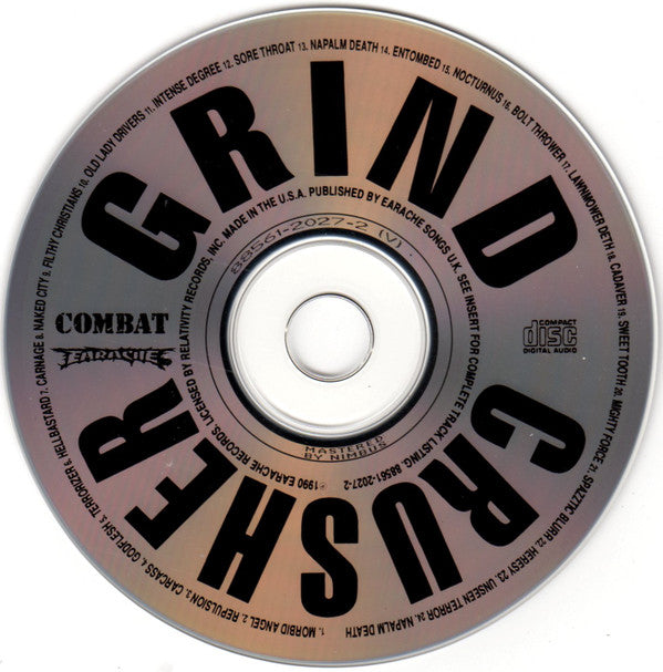 Various : Grind Crusher (Compilation)