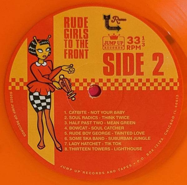 Various : Rude Girls To The Front (LP,Sampler,Stereo)