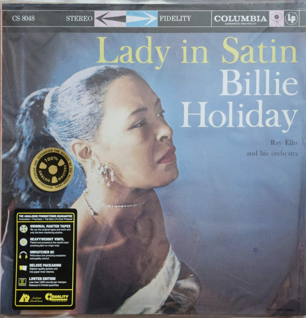 Billie Holiday, Ray Ellis And His Orchestra : Lady In Satin (12",45 RPM,Album,Limited Edition,Reissue,Stereo)