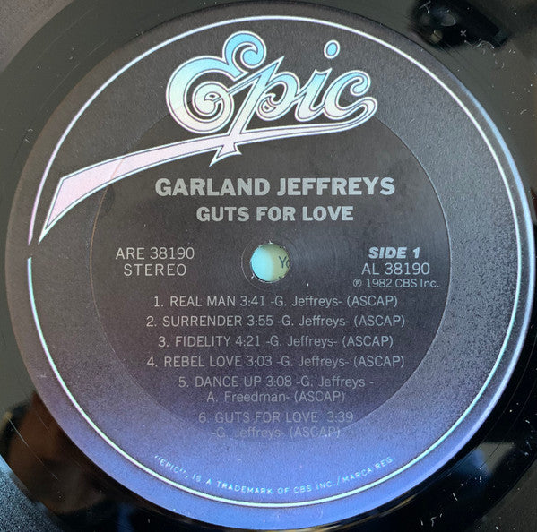 Garland Jeffreys : Guts For Love ()