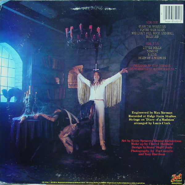 Ozzy Osbourne : Diary Of A Madman (LP,Album)
