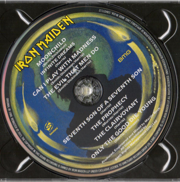 Iron Maiden : Seventh Son Of A Seventh Son (Album,Remastered,Repress)
