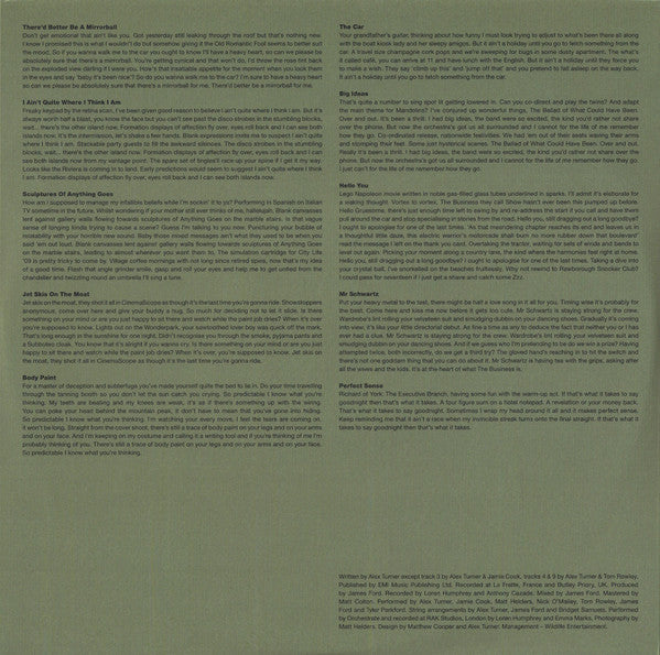 Arctic Monkeys : The Car (LP,Album)