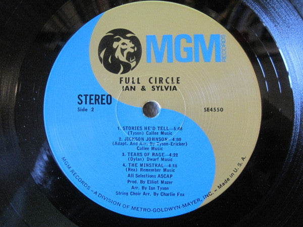 Ian & Sylvia : Full Circle (LP,Album)