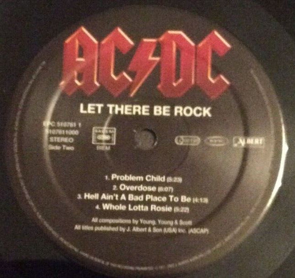 AC/DC : Let There Be Rock (LP,Album,Reissue,Remastered,Stereo)