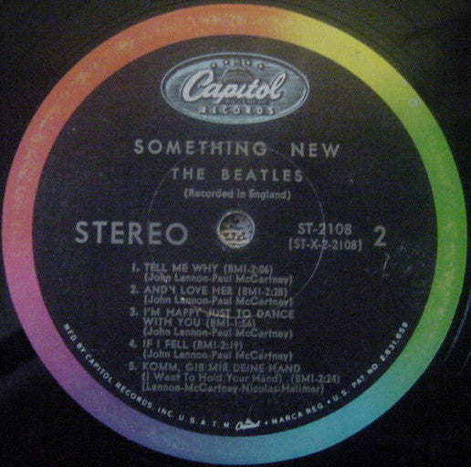 Beatles, The : Something New (Album,LP,Stereo)