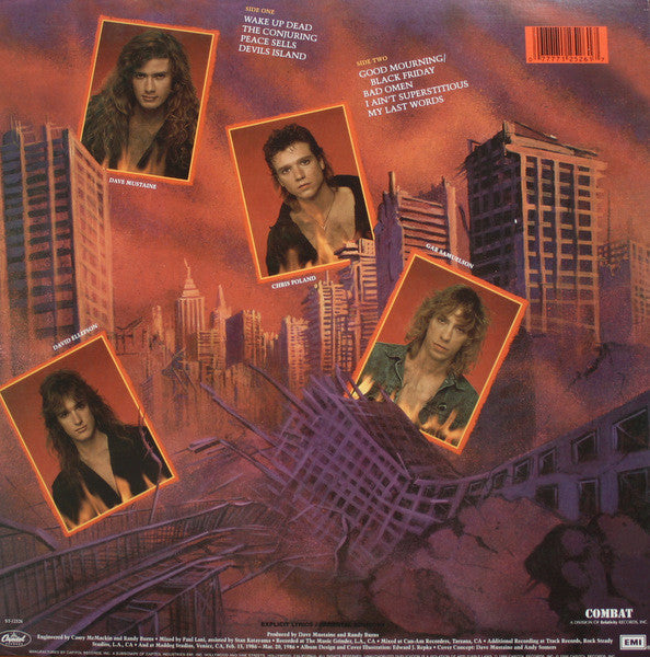 Megadeth : Peace Sells... But Who's Buying? (LP,Album,Reissue)