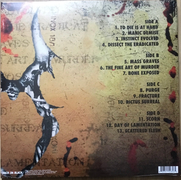 Malevolent Creation : The Fine Art Of Murder (LP,Album,Limited Edition,Reissue)