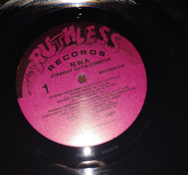 N.W.A. : Straight Outta Compton (LP,Reissue)