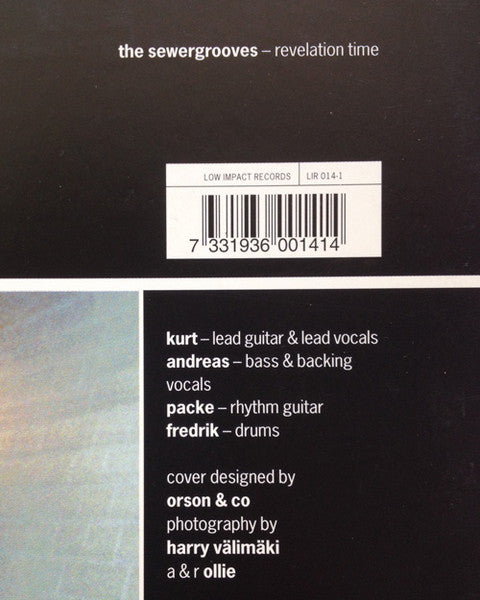 Sewergrooves, The : Revelation Time (LP,Album,Stereo)