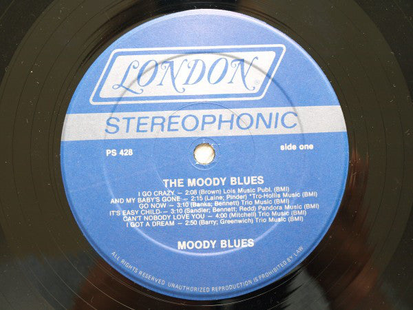 Moody Blues, The : Go Now - Moody Blues #1 (LP,Album,Stereo,Reissue)