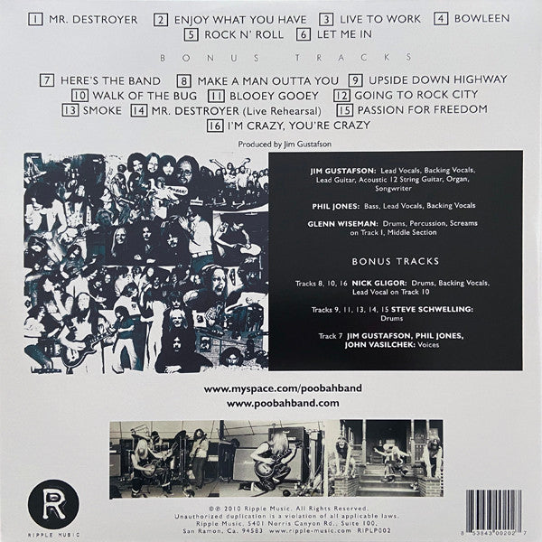 Poobah : Let Me In (LP,Album,Limited Edition,Reissue,Remastered)