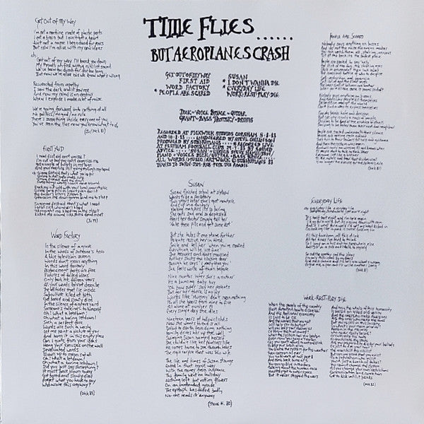 Subhumans : Time Flies + Rats (LP,Compilation,Reissue,Remastered)
