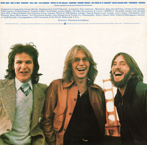 America (2) : Hearts (LP,Album)