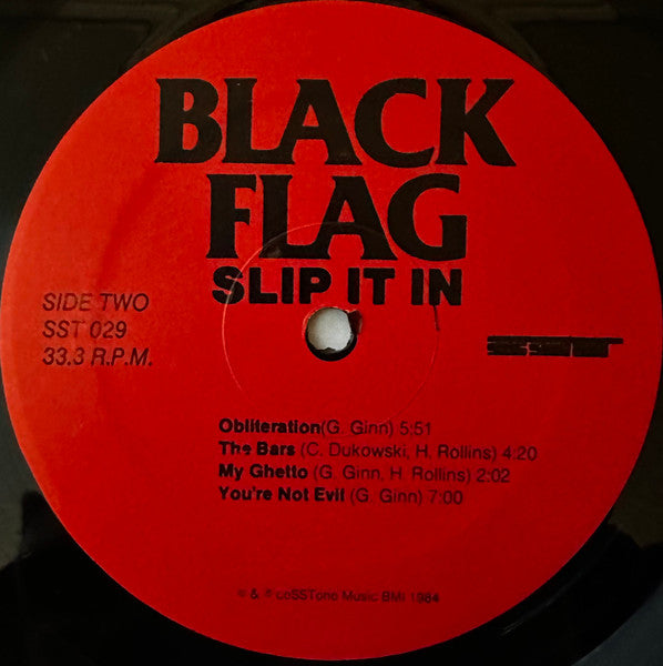 Black Flag : Slip It In (LP,Album,Reissue)