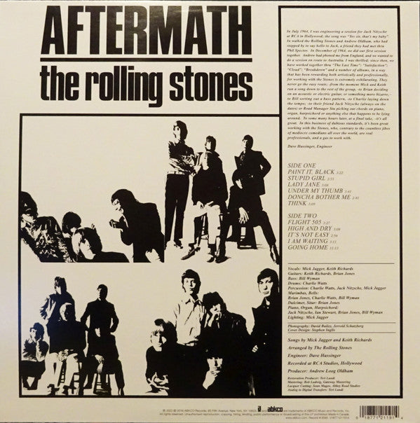 Rolling Stones, The : Aftermath (LP,Album,Reissue,Stereo)