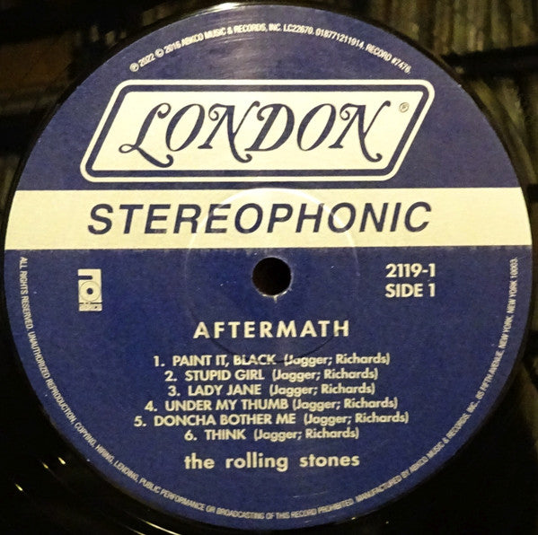 Rolling Stones, The : Aftermath (LP,Album,Reissue,Stereo)