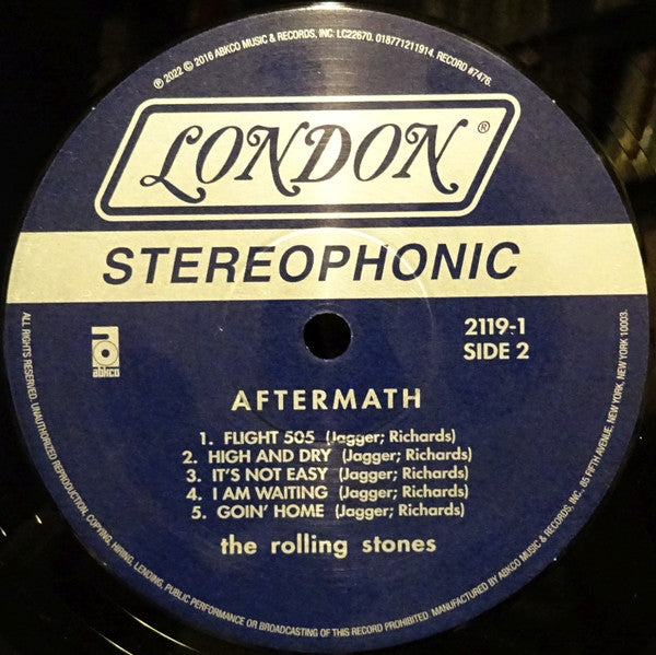 Rolling Stones, The : Aftermath (LP,Album,Reissue,Stereo)
