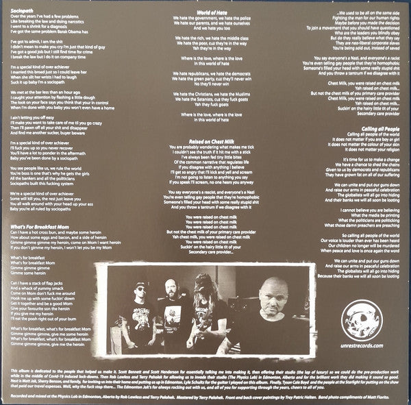 Dayglo Abortions : Hate Speech (LP,Album)