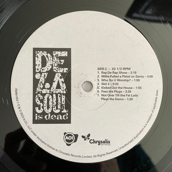 De La Soul : De La Soul Is Dead (LP,Album,Reissue)