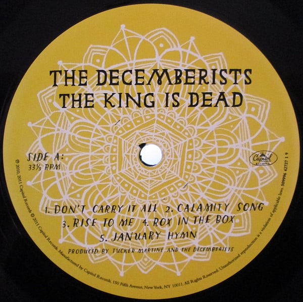 Decemberists, The : The King Is Dead (LP,Album)