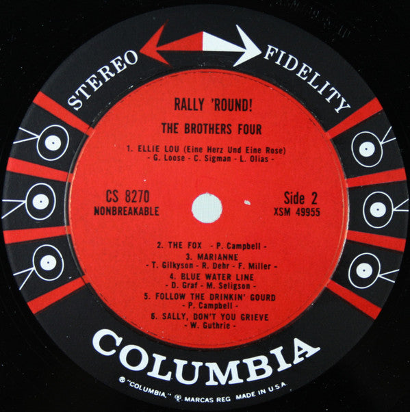 Brothers Four, The : Rally 'Round! (LP,Album,Stereo)