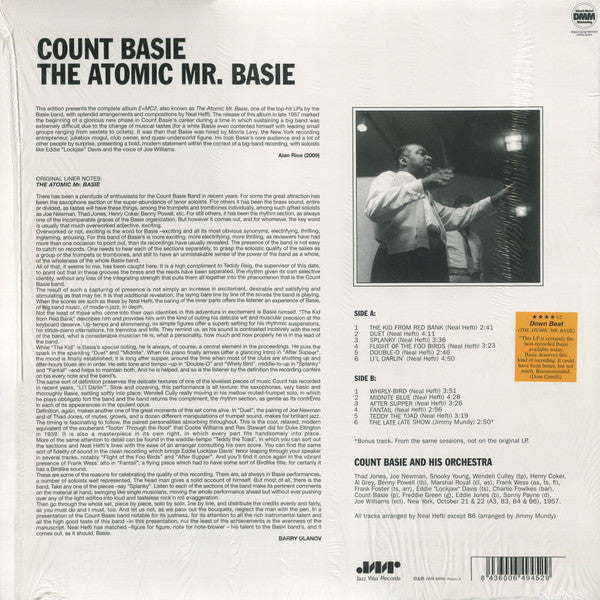 Count Basie : The Atomic Mr. Basie (LP,Album,Limited Edition,Reissue,Remastered)