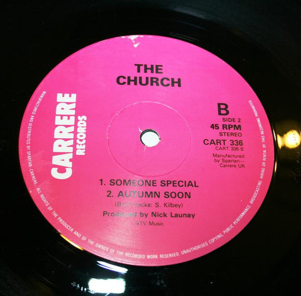 Church, The : It's No Reason / Someone Special (12",45 RPM,Single,Stereo)