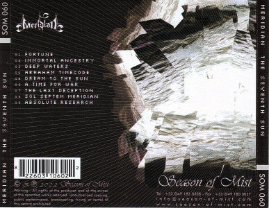 Meridian (11) : The Seventh Sun (Album)