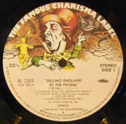 Genesis : Selling England By The Pound (LP,Album,Reissue,Stereo)
