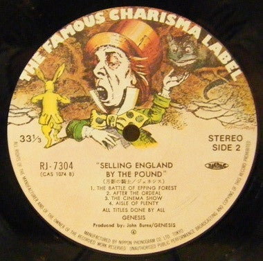 Genesis : Selling England By The Pound (LP,Album,Reissue,Stereo)