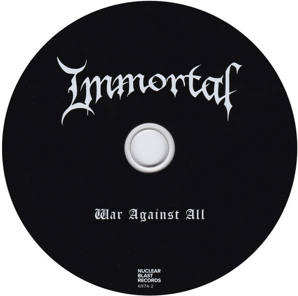 Immortal : War Against All (Album,Stereo)