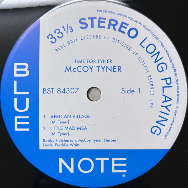 McCoy Tyner : Time For Tyner (LP,Album,Reissue,Stereo)