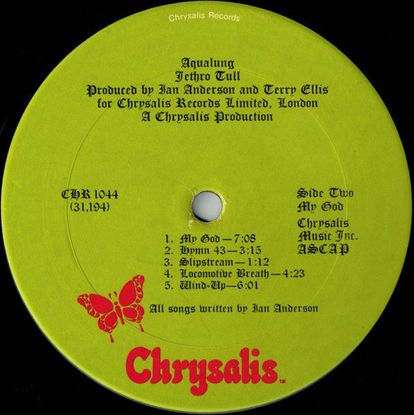 Jethro Tull : Aqualung (LP,Album,Reissue)