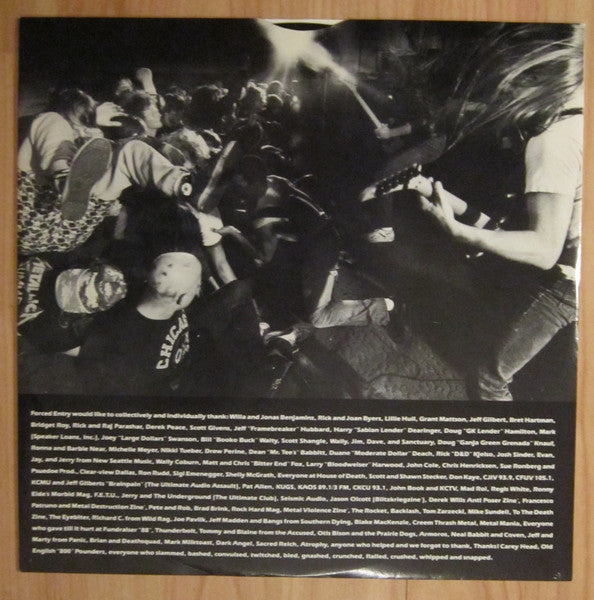 Forced Entry : Uncertain Future (LP,Album)