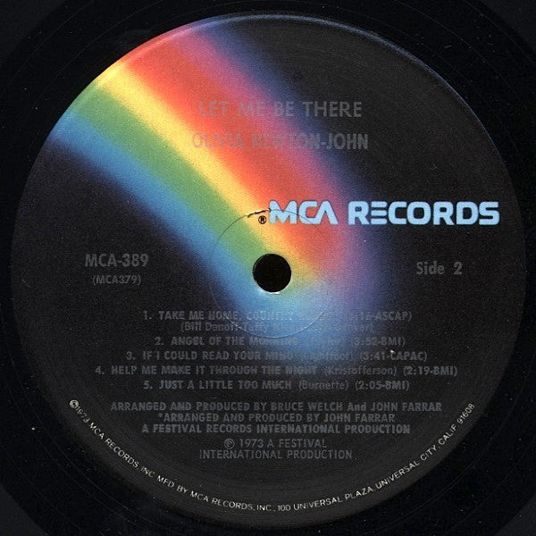Olivia Newton-John : Let Me Be There (LP,Album)