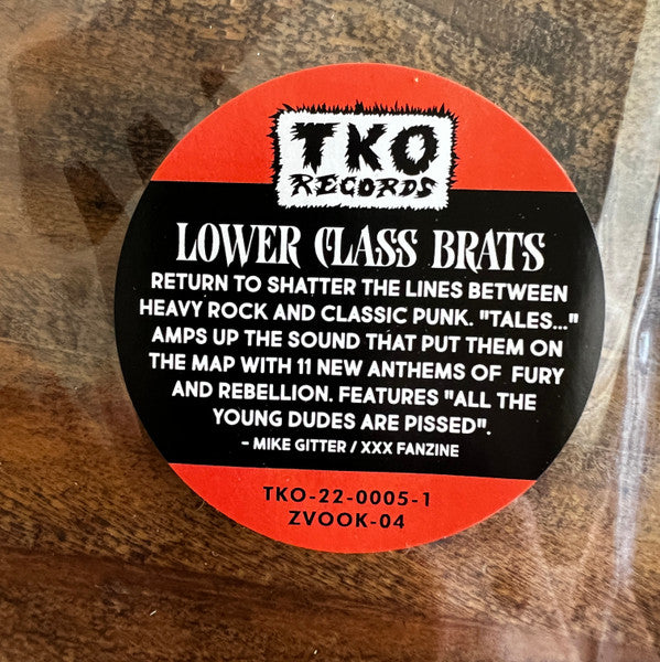 Lower Class Brats : Tales Of The Wild, The Ugly And The Damned (LP,Album)
