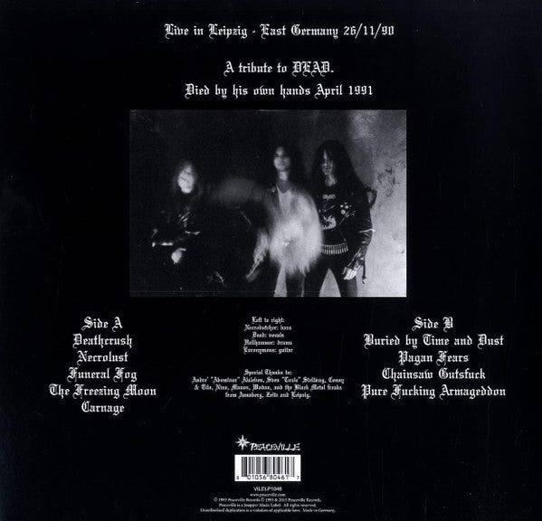 Mayhem : Live In Leipzig (LP,Album,Reissue)