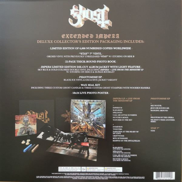 Ghost (32) : Extended Impera (LP,Album,Numbered,Reissue)