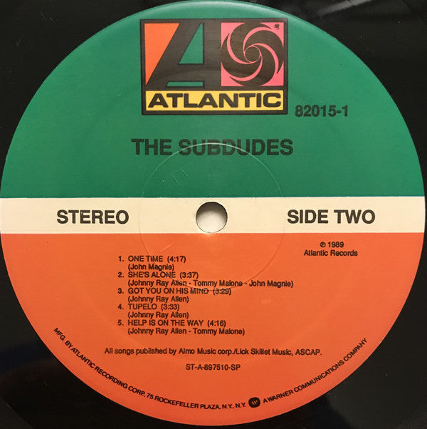 Subdudes, The : The Subdudes (LP)