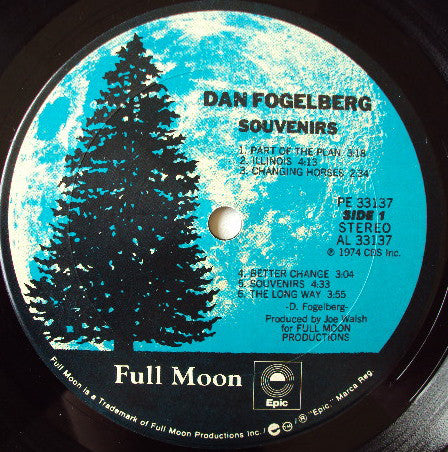 Dan Fogelberg : Souvenirs (LP,Album,Reissue)