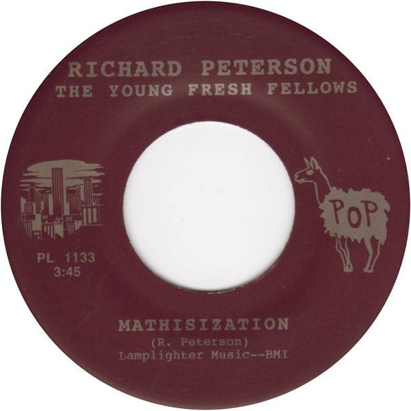 Richard Peterson With Young Fresh Fellows : Mathisization (7",45 RPM,Single)