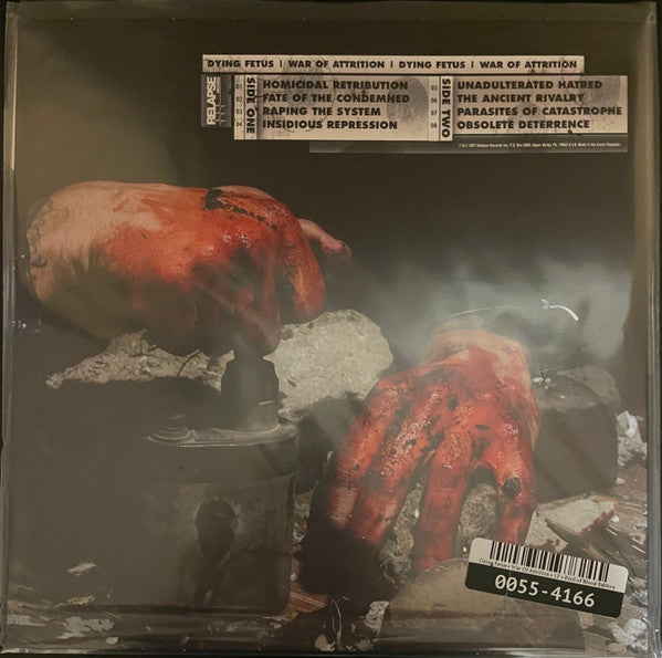 Dying Fetus : War Of Attrition (LP,Album,Reissue)